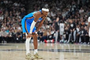罚球17中16！亚历山大7个运动战进球砍下30+ 西决历史首人